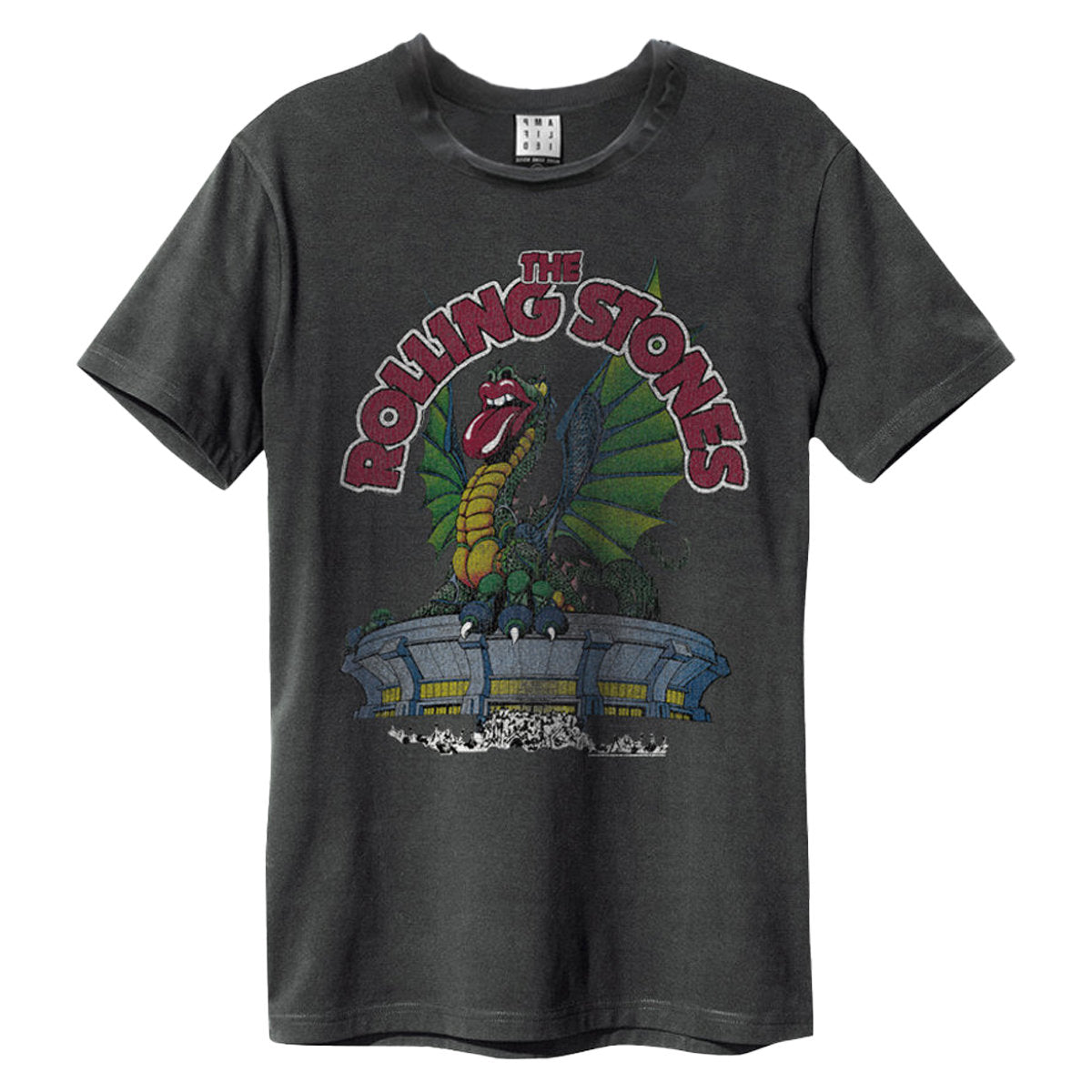 Image of The Rolling Stones T-Shirt - US Tour 1972 Amplified